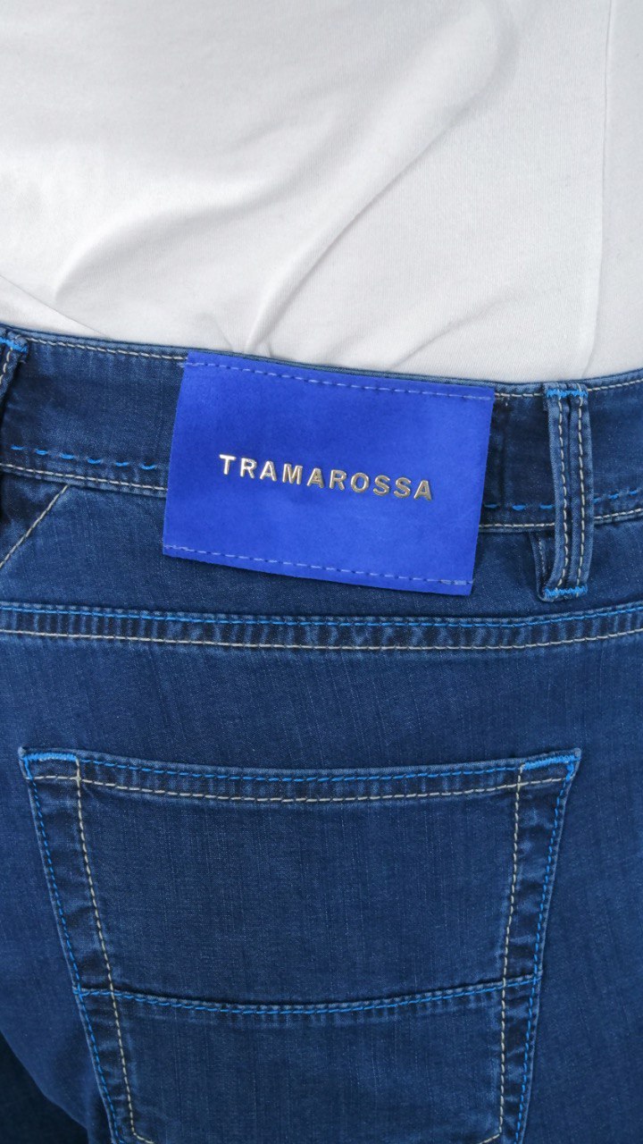 Style 151: Men's Premium Denim with Blue Accents