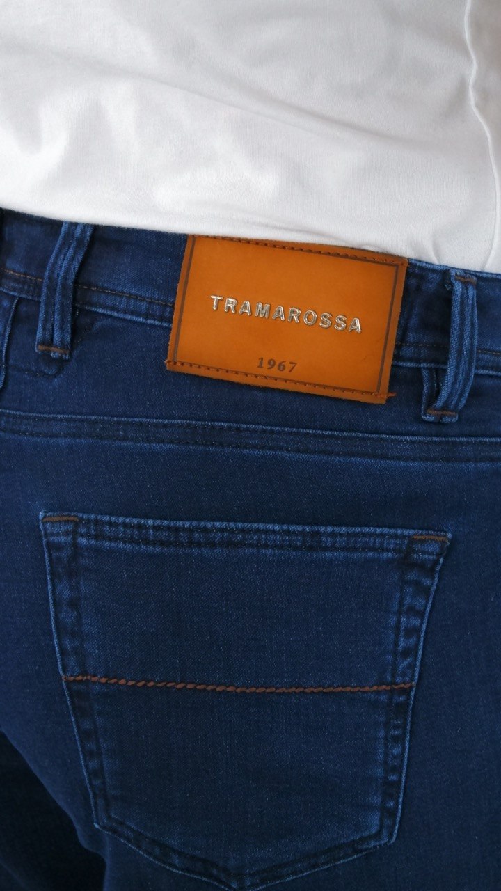 Style 141: Men's Signature Denim with Authentic Leather Patch