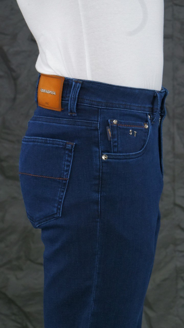 Style 141: Men's Signature Denim with Authentic Leather Patch